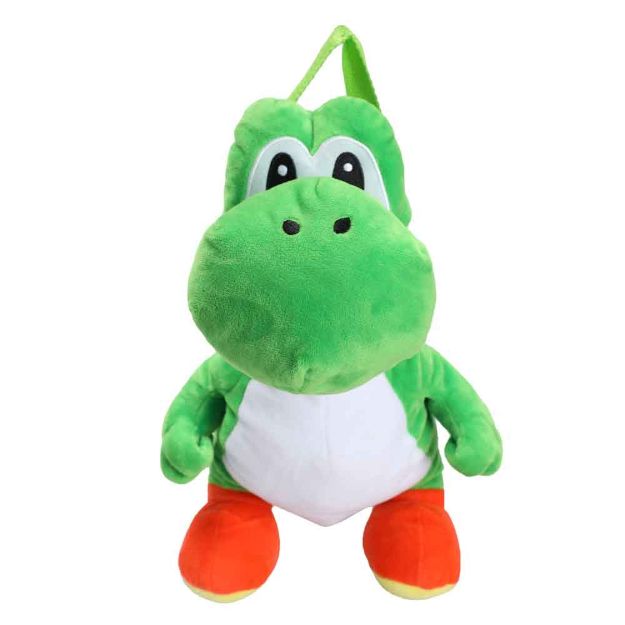 Super Mario Yoshi 17 in. Plush Backpack