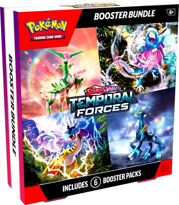 Pokemon - Temporal Forces Booster Bundle John's Total Ent. Pokemon - Temporal Forces Booster Bundle John's Total Ent.