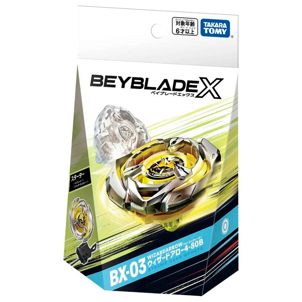 Beyblade X BX-03 Starter Wizard Arrow 4-80B