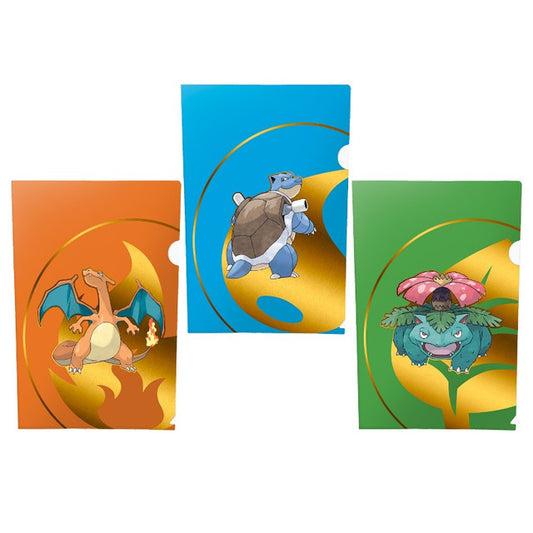 Pokemon - Charizard Blastoise & Venusaur: 3-pack Tournament Folios