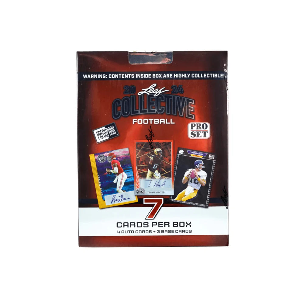 2024 Leaf Collective Football Hobby Box