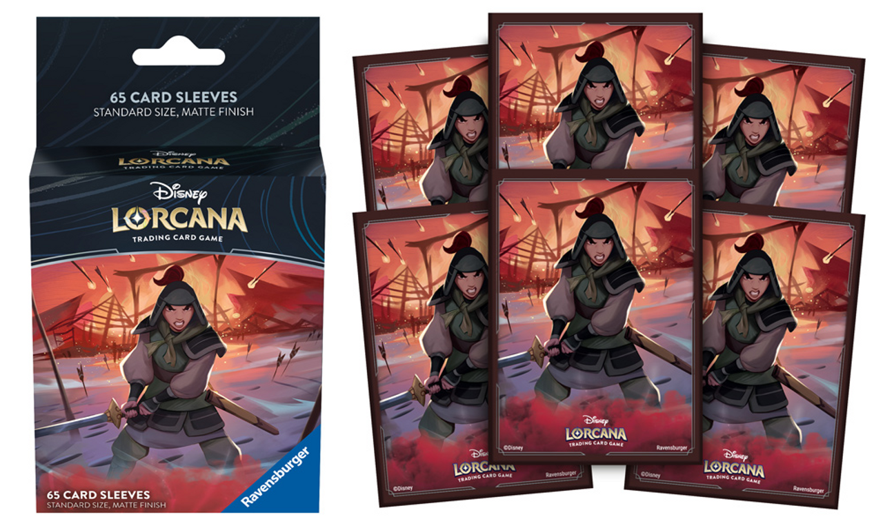 Disney Lorcana Card Sleeves - Mulan Disney Lorcana Card Sleeves - Mulan