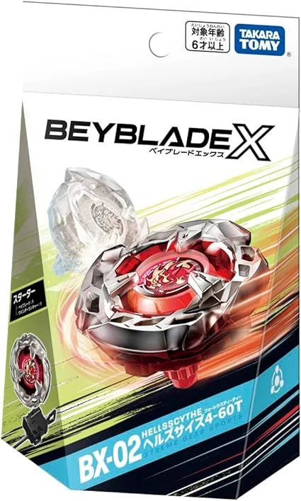Beyblade X BX-02 Hells Scythe 4-60T