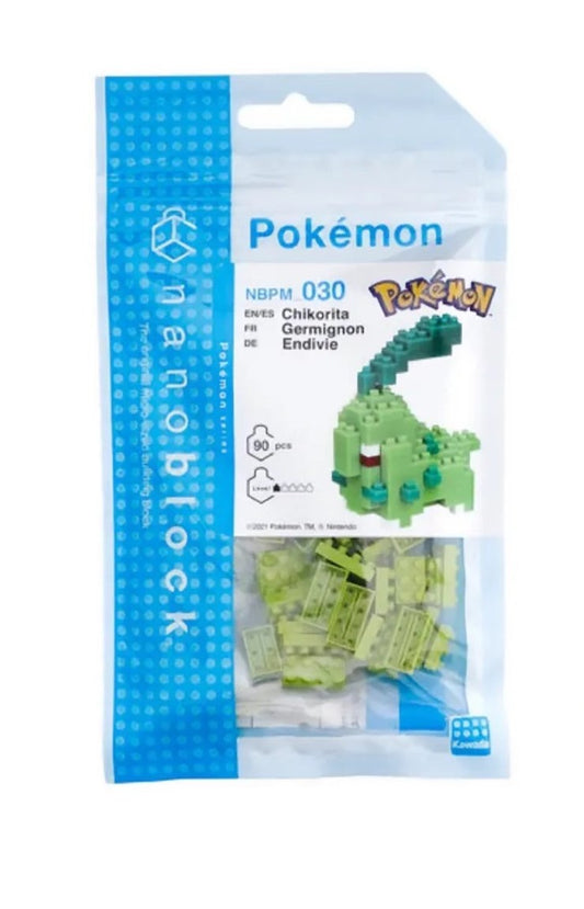 Nano Block - Chikorita (Pokemon)