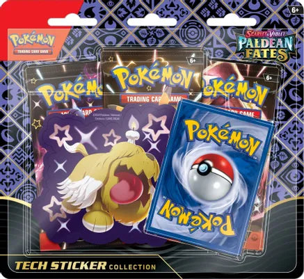Pokemon - Paldean Fates Tech Sticker Collection