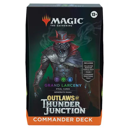 Magic the Gathering - Outlaws of Thunder Junction Commander Decks