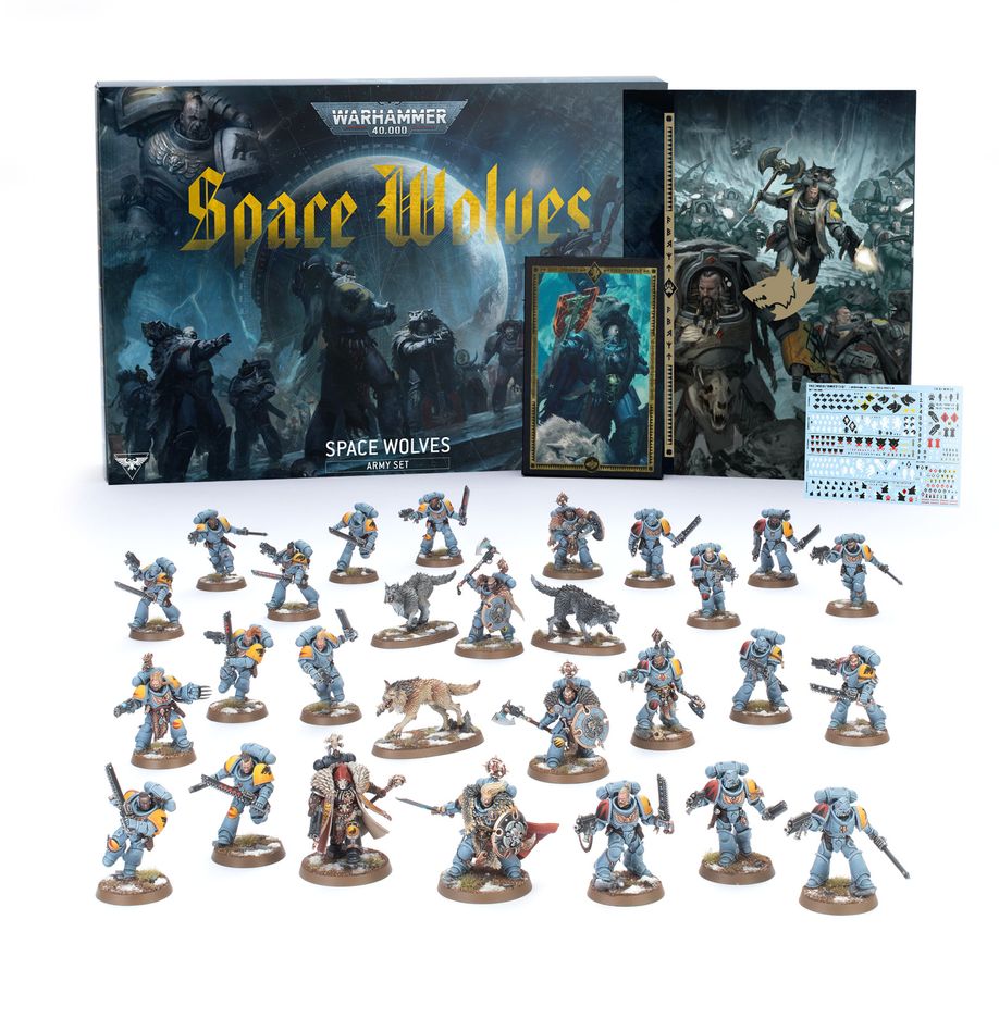 Warhammer 40k: Space Wolves Army Set