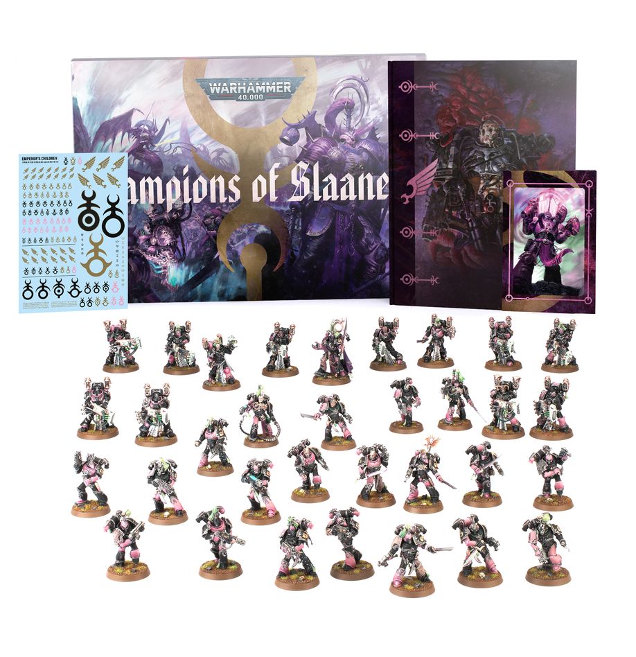 Warhammer: 40k Champions of Slaanesh Emperor's Children Army Set