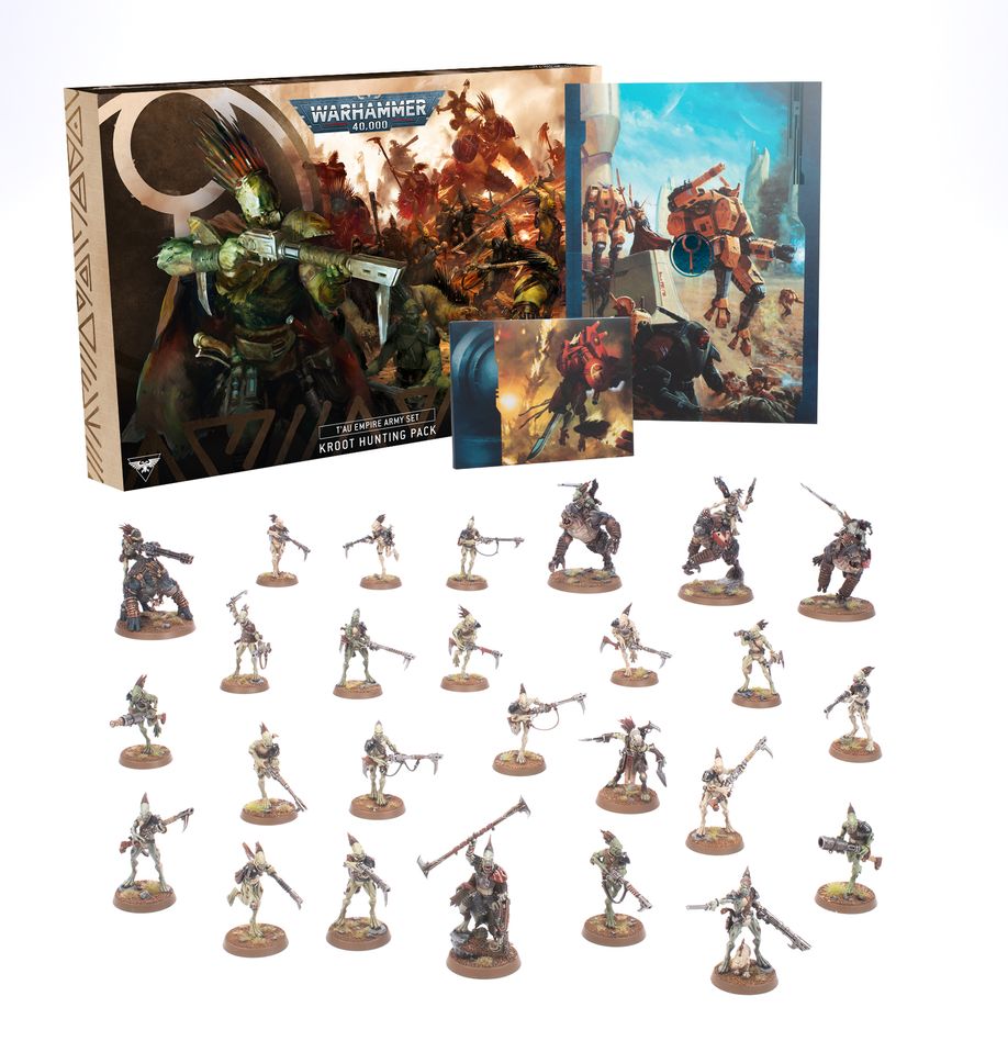 Warhammer 40k - T'au Empire Army Set: Kroot Hunting Pack