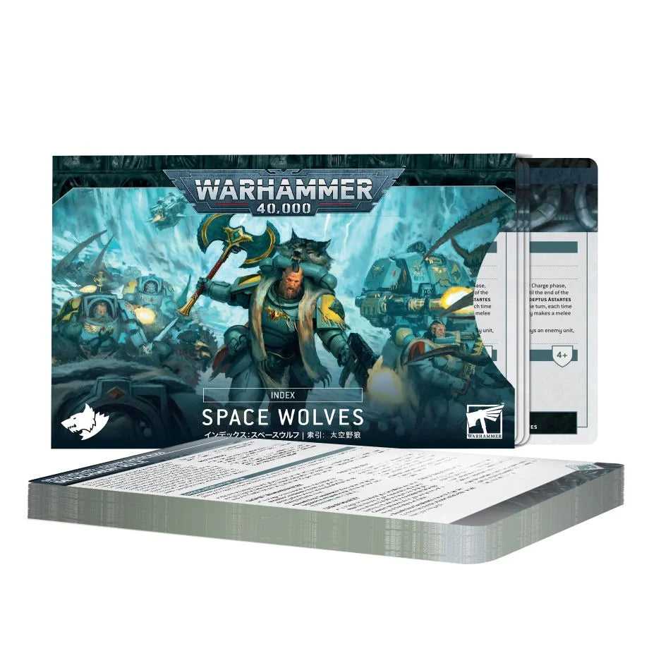 Warhammer: 40k - Index Cards: Space Wolves