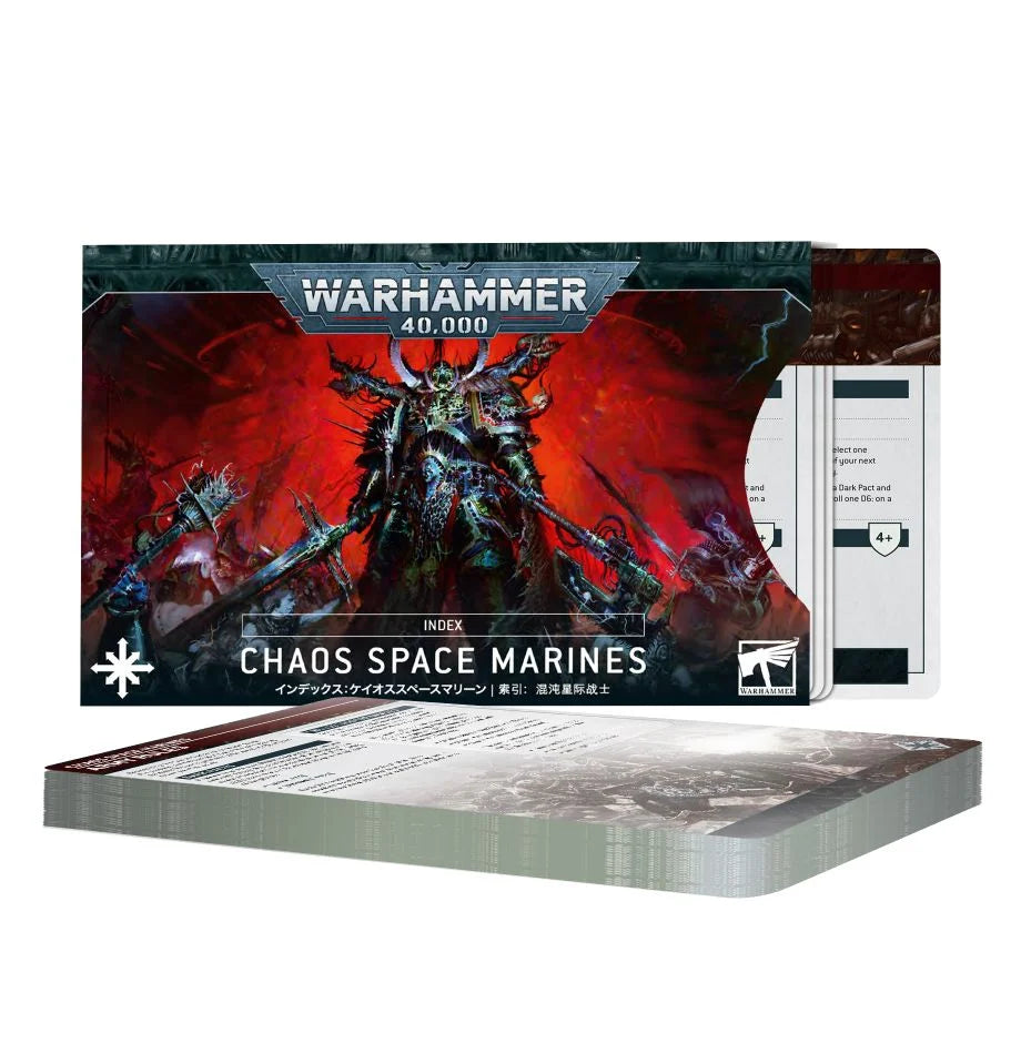 Warhammer: 40k - Index Cards: Chaos Space Marines
