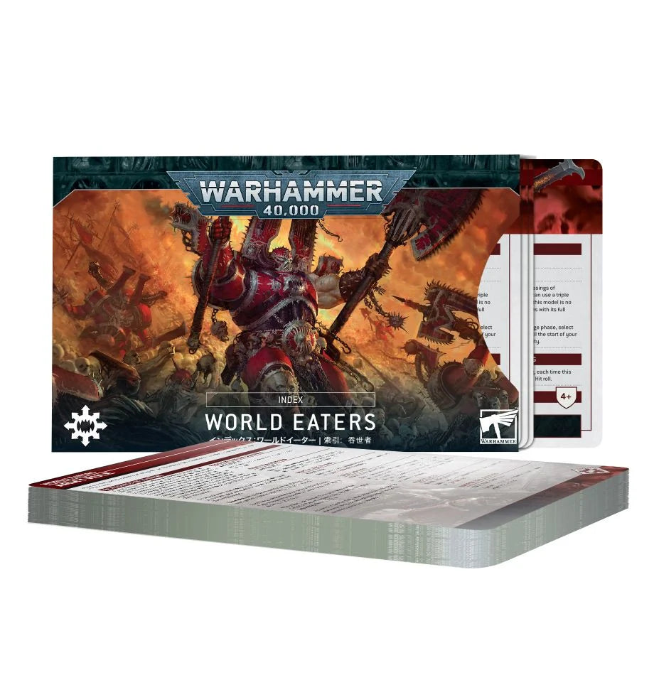 Warhammer: 40k - Index Cards: World Eaters