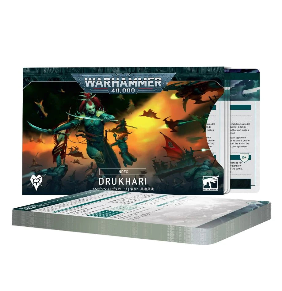 Warhammer: 40k - Index Cards: Drukhari