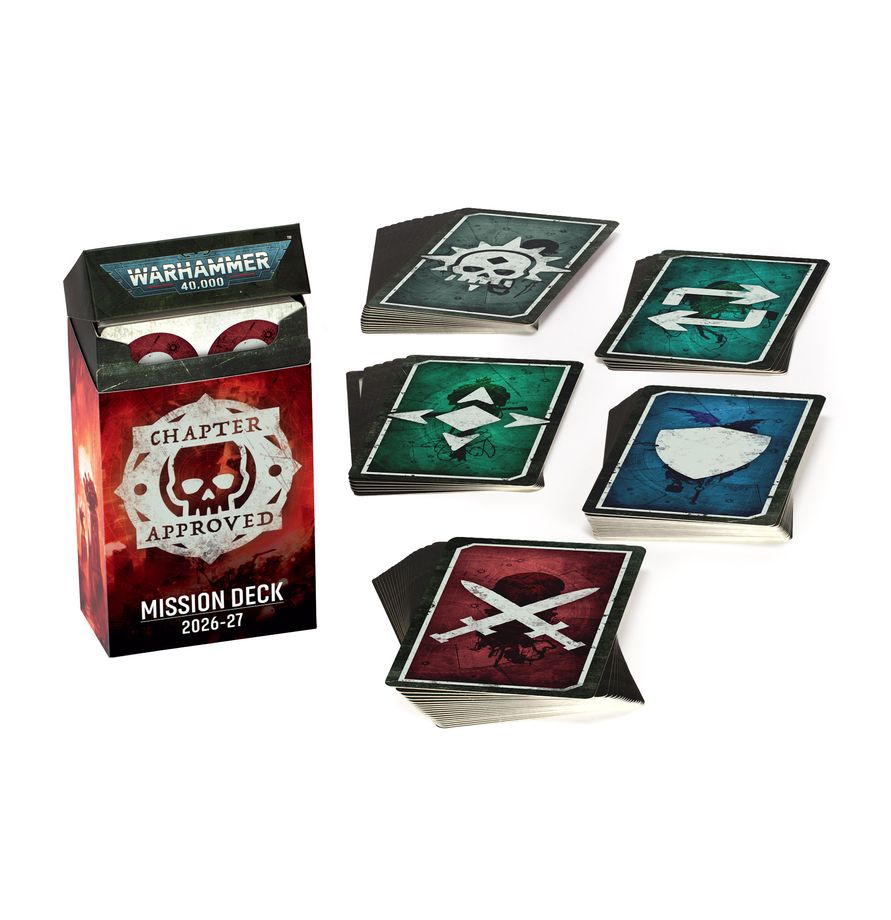 Warhammer: 40K: Chapter Approved Mission Deck 2026-27