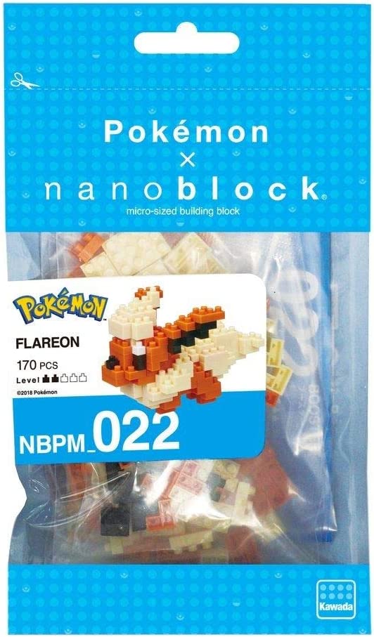 Nano Block - Flareon (Pokemon)