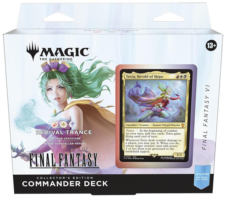 Magic: The Gathering - FINAL FANTASY Commander Deck - Revival Trance (Collector's Edition)