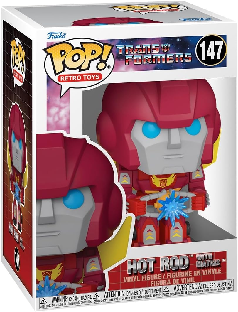 Funko Pop! Vinyl: Transformers - Hot Rod with Matrix