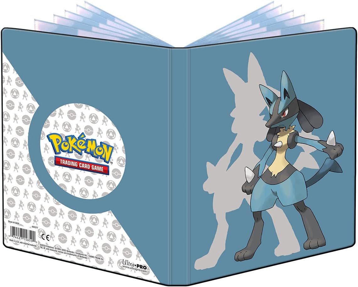 Ultra Pro Lucario 4-Pocket Portfolio