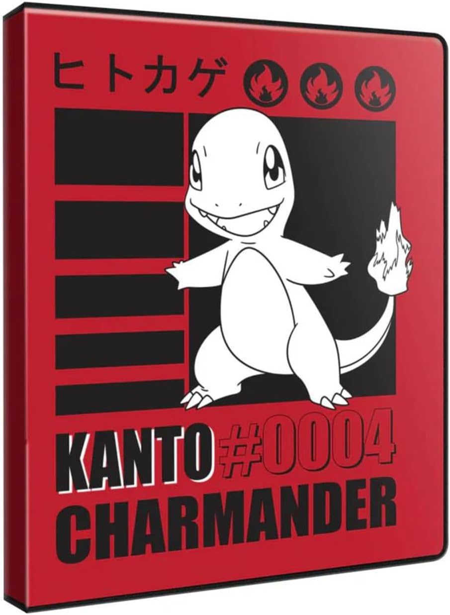 Pokemon - Charmander Kanto 4-Pocket Portfolio