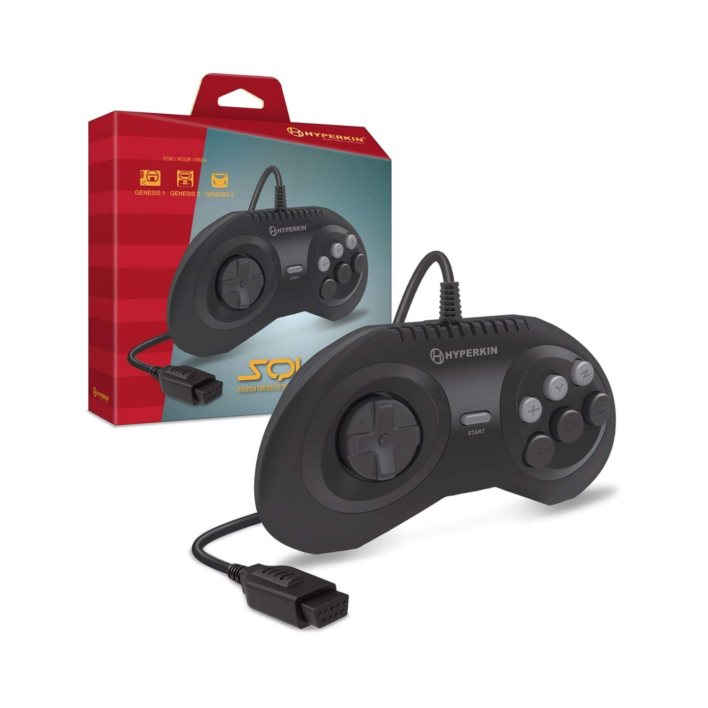 Squire Premium Genesis/MegaRetroN Controller