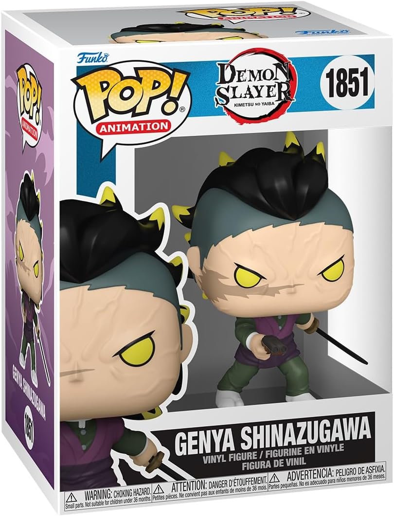Funko Pop! Animation: Demon Slayer - Genya Shinazugawa (Demon Form)