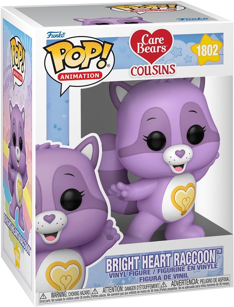Funko POP Animation: Care Bear Cousins - Bright Heart Raccoon