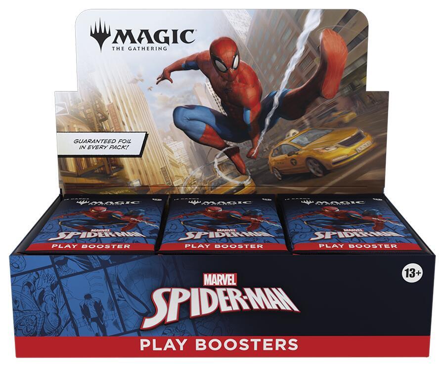 Magic the Gathering - Marvel's Spiderman Play Booster Display