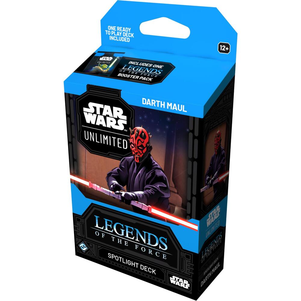 Star Wars Unlimited - Legends of the Force : Darth-Maul Spotlight Deck