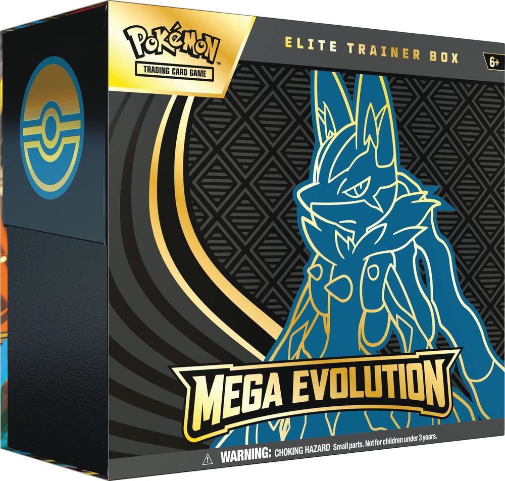 Pokemon -TCG: Mega Evolution Elite Trainer Box (Mega Lucario)