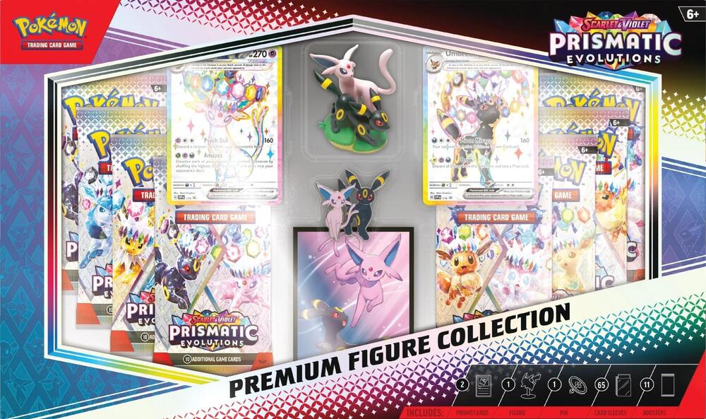 Pokemon -TCG: Prismatic Evolutions - Premium Figure Collection