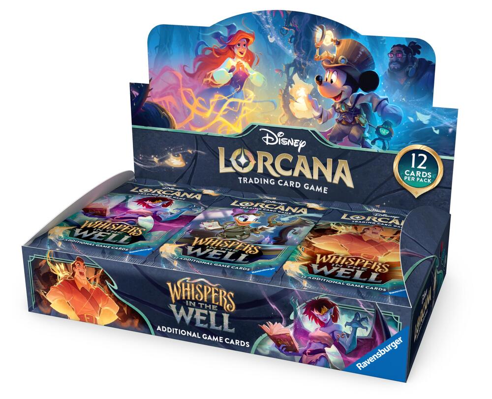 Disney Lorcana TCG - Whispers in the Well - Booster Display