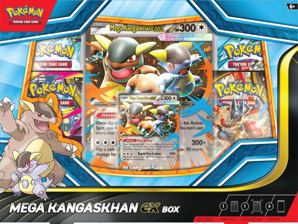 Pokémon Trading Card Game: Mega Kangaskhan EX Box