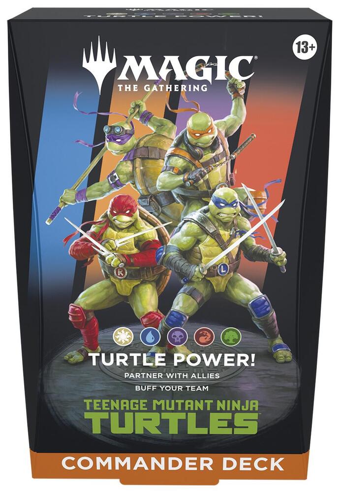 Magic the Gathering - Teenage Mutant Ninja Turtles Commander Deck- Turtle Power!