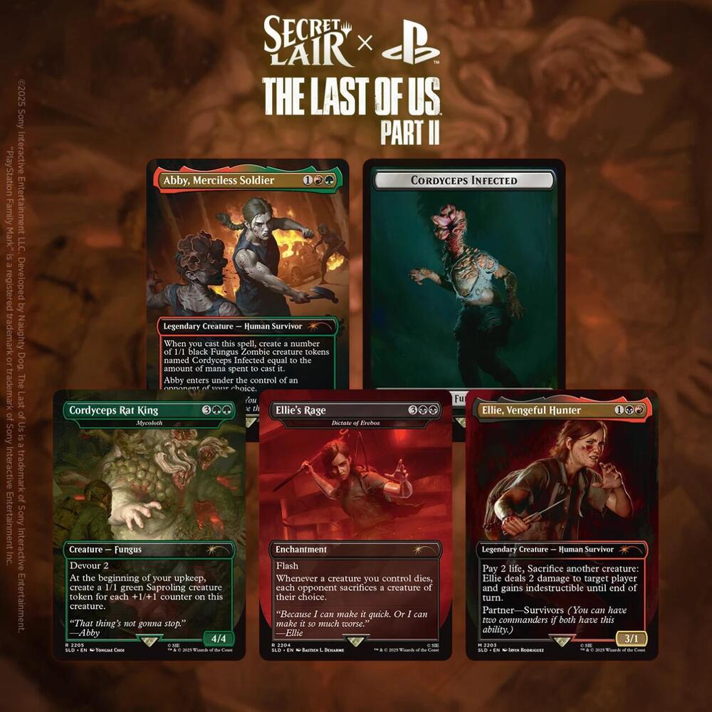 Magic the Gathering - Secret Lair Drop Series: Secret Lair x The Last of Us Part II Non-Foil