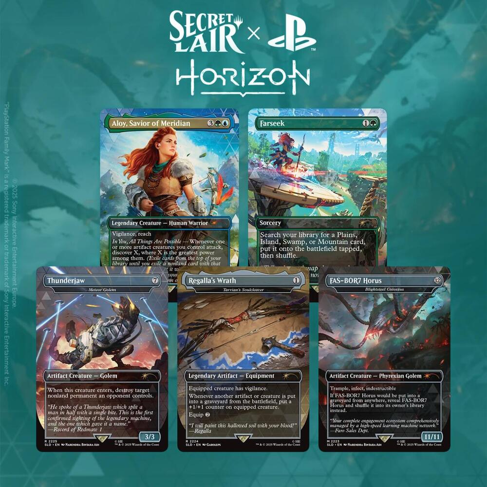 Magic the Gathering - Secret Lair Drop Series: Secret Lair x Horizon: Into the Forbidden West Non-Foil
