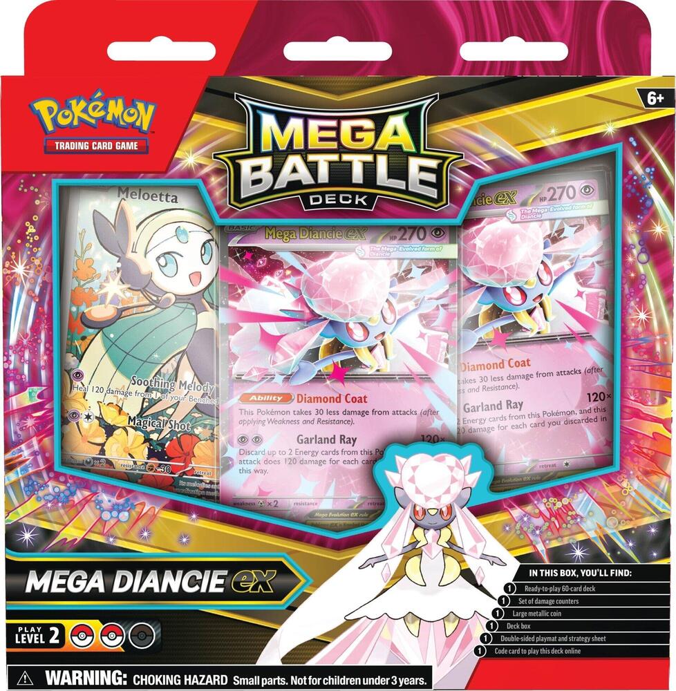 Pokémon Trading Card Game: Mega Battle Deck (Mega Diancie EX)