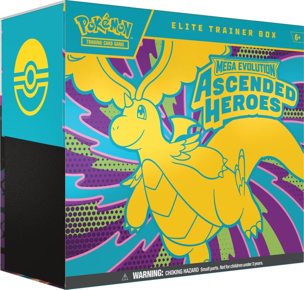 Pokemon -TCG: Mega Evolution: Ascended Heroes Elite Trainer Box