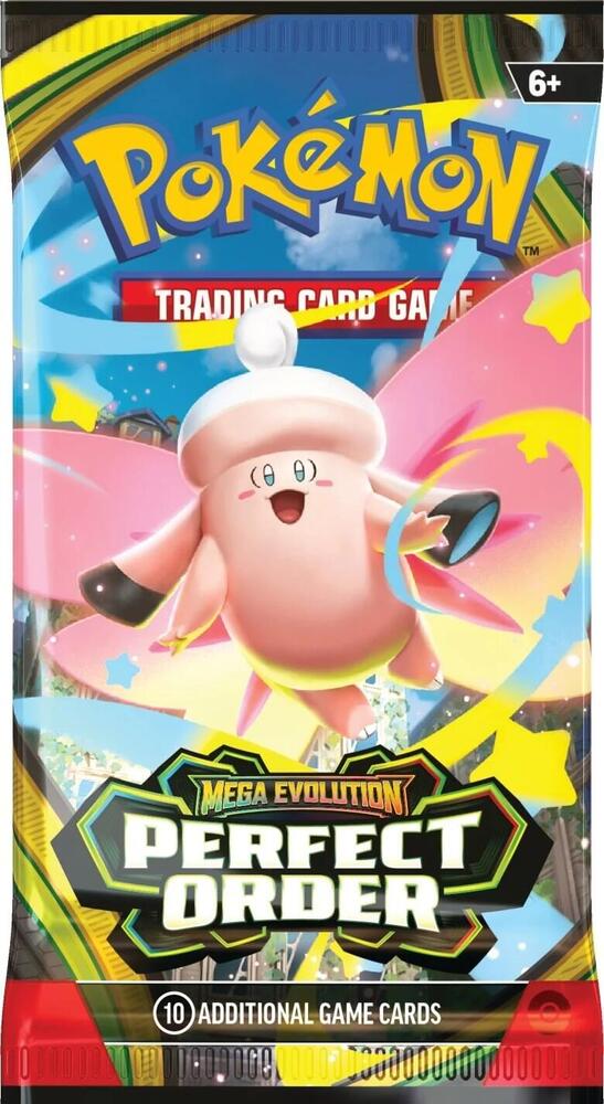 Pokemon -TCG: Mega Evolution: Perfect Order Booster Pack