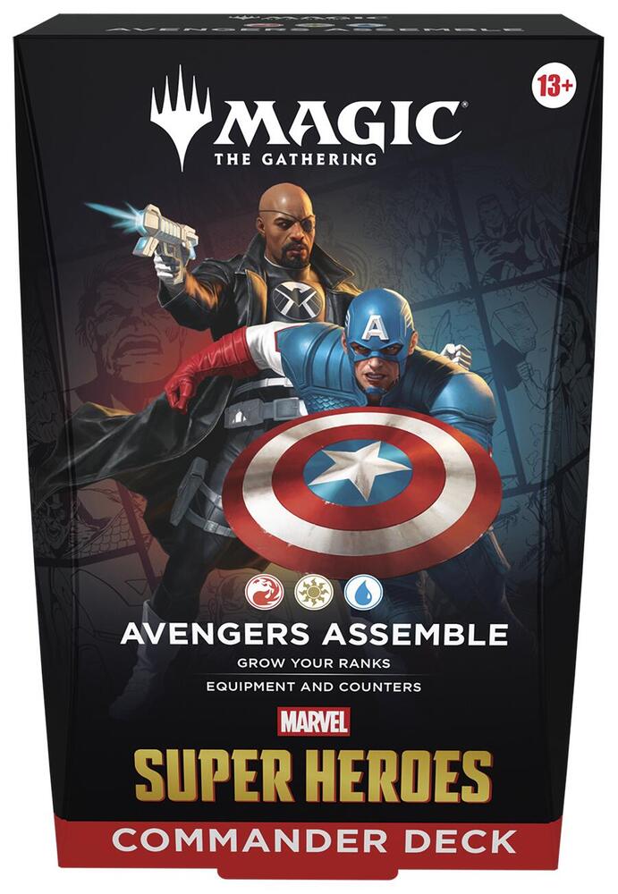 Magic the Gathering - Marvel Super Heroes - Commander Decks