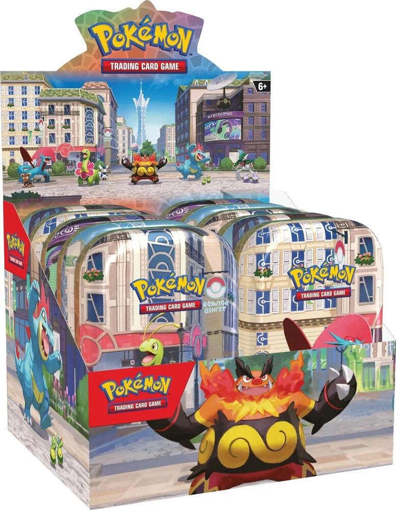 Pokémon Trading Card Game: Lumiose City Mini Tin Display