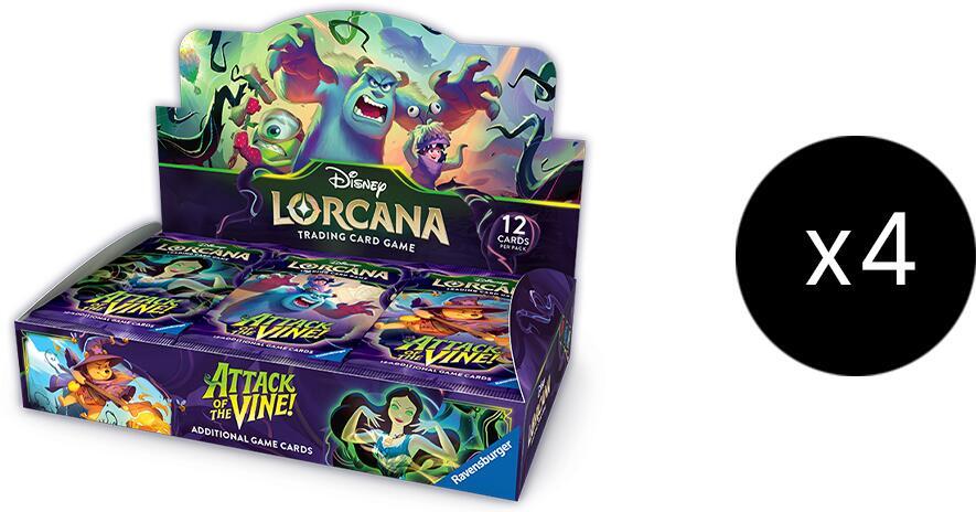 Disney Lorcana TCG - Attack of the Vine Booster Box Case