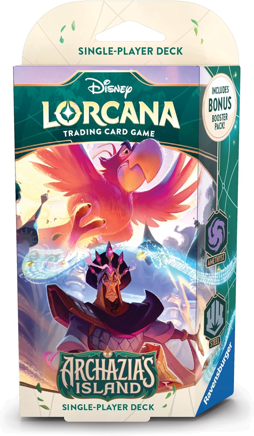 how many starter decks lorcana Disney Lorcana: Archazia's Island Starter Deck (Amethyst & Steel) – John's  Total Ent