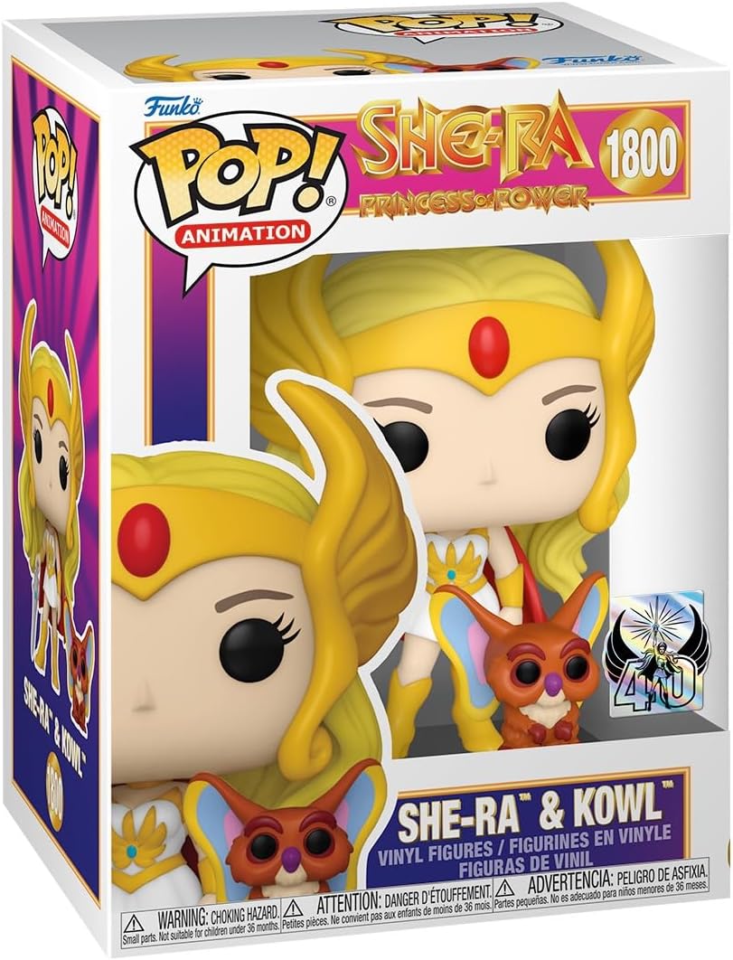 Funko POP & Buddy: She-Ra - She-Ra with Kowl - Masters of The Universe