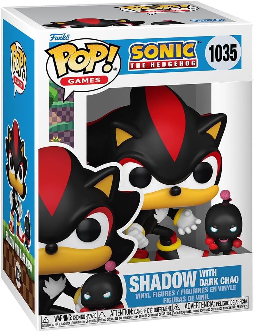 Funko POP & Buddy: Sonic - Shadow The Hedgehog with Dark Chao