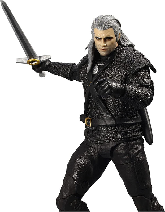 McFarlane Toys The Witcher (Netflix) Geralt of Rivia 7" Action Figure with Accessories