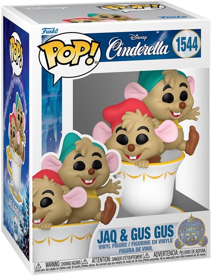Funko Pop! Disney: Cinderella's 75th Anniversary - Jaq & Gus Gus