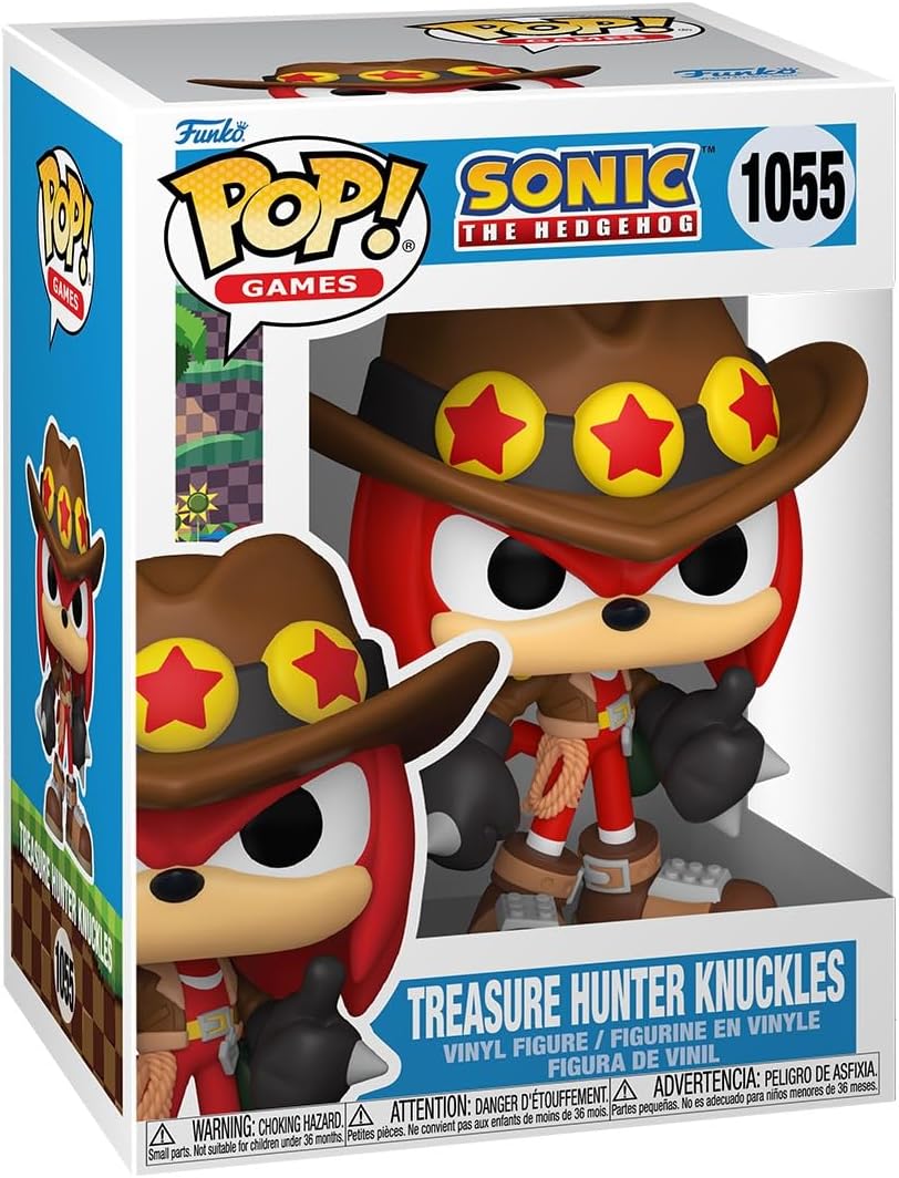 Funko POP Games: Sonic - Treasure Hunter Knuckles