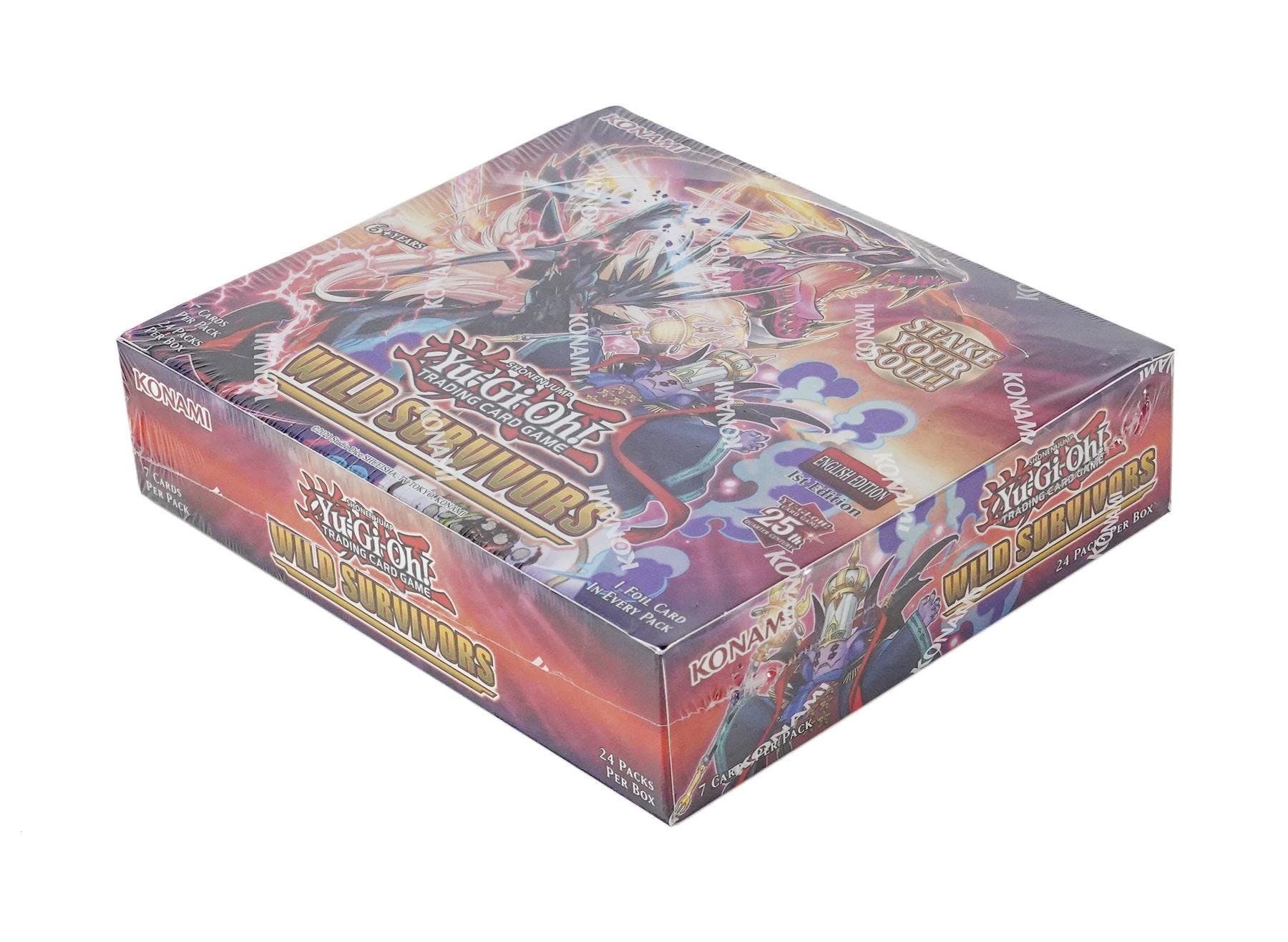 Yu-gi-oh - Wild Survivors Booster Box John's Total Ent. Yu-gi-oh - Wild Survivors Booster Box John's Total Ent.