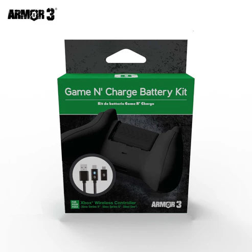 "Game N' Charge" Battery Kit For Xbox