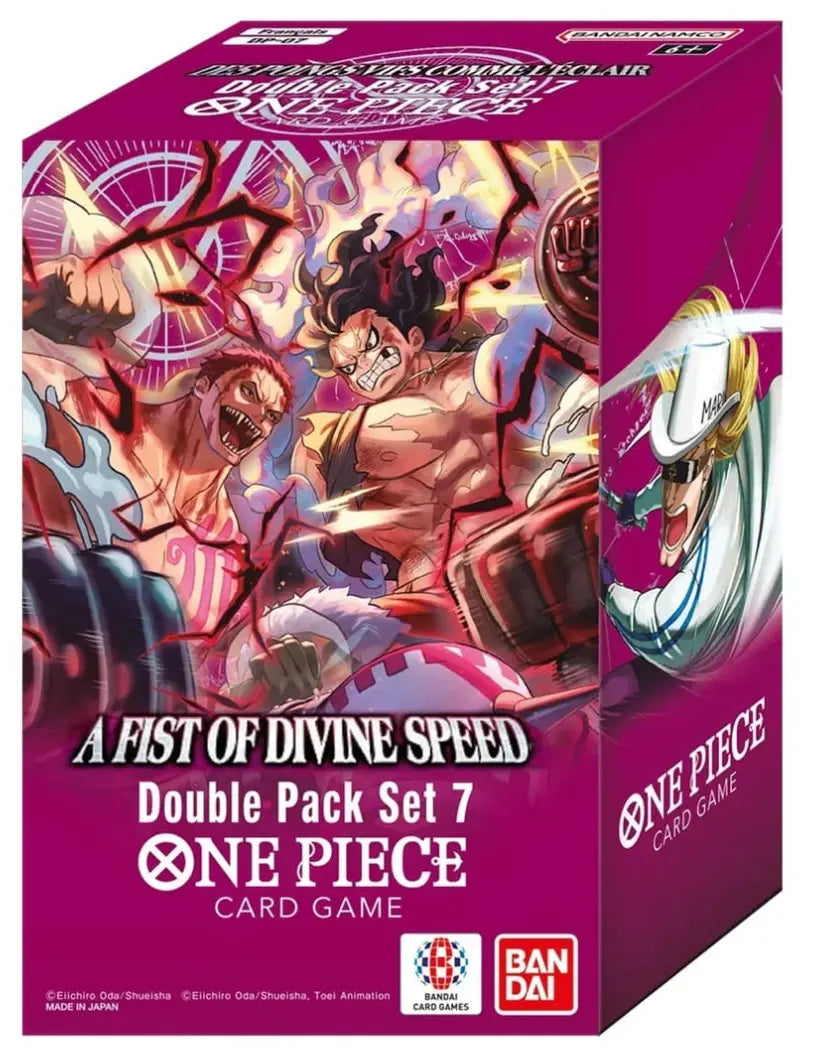 One Piece Card Game - A Fist of Divine Speed (OP11) Double Pack Set Volume 7